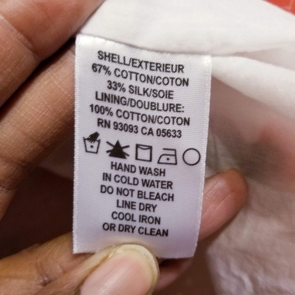 Nic & Zoe | Floral Silk Blend A-Line Knee Length Faux Wrap Skirt (Size 14) - Picture 7 of 9